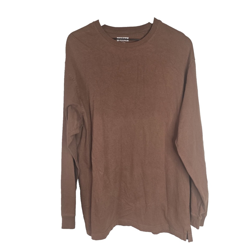 Duluth Trading‎ Co. Relaxed Fit Longtail T-Shirt Long-sleeve Orange Men's Size M